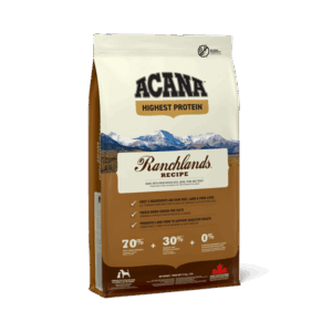 ACANA Highest Protein Ranchlands Dog 11.4kg Bag Front