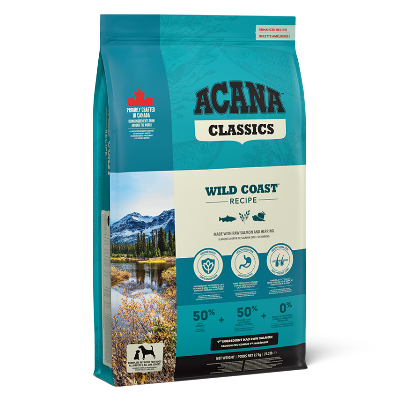 Acana Classics Dog - Wild Coast Front of Bag