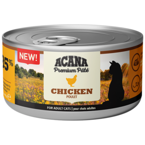 Photo of ACANA Premium Pate Wet Cat Food Chicken flavour for Adult Cats - tinned.